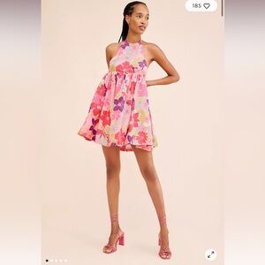 Passion Flower Mini Dress
